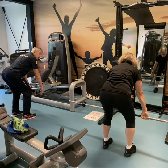 Fitness onder begeleiding